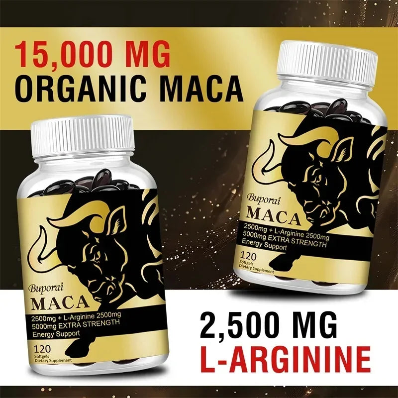 Maca Root Supplement – Energy, Endurance & Muscle Support Maca Root Supplement Qst