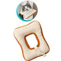 Cat Recovery Cone Collar Anti-Lick Neck Cone | Post-Surgery Cat Recovery Cone Qme YELLOW