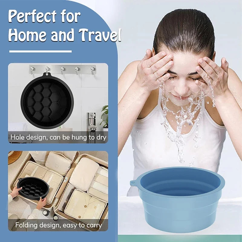 Foldable Ice Face Dipping Basin | Portable Skin Care Tool Skincare Basin Tool Qme