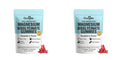 Magnesium Bisglycinate Gummies 400mg + Vitamin D3 & Zinc – 60ct Magnesium Supplement Qst 2 bags
