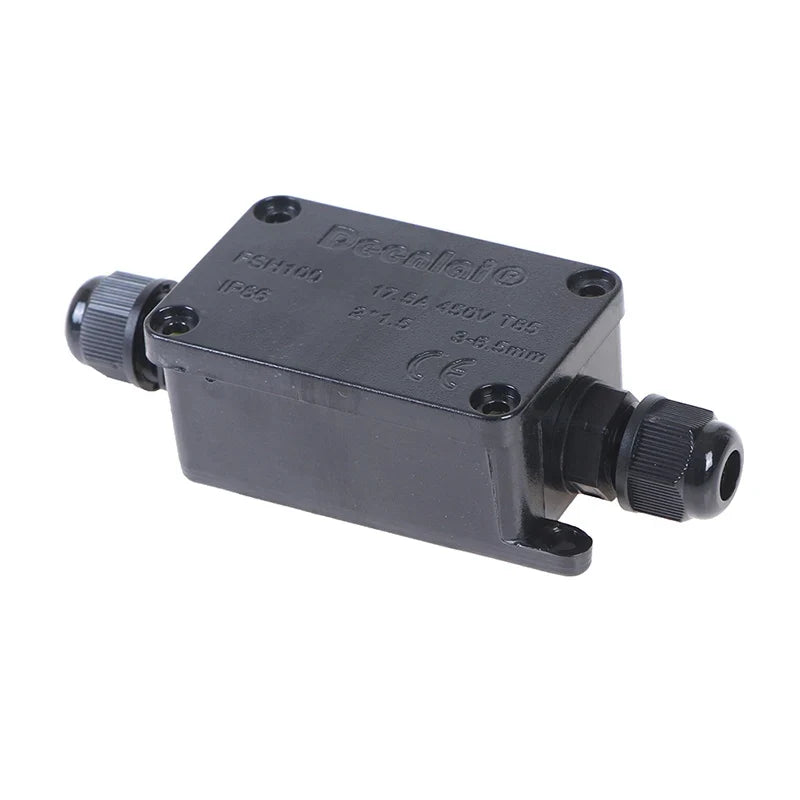 IP66 Waterproof 2-Way Outdoor Cable Junction Box Terminal Cable Junction Box Qme