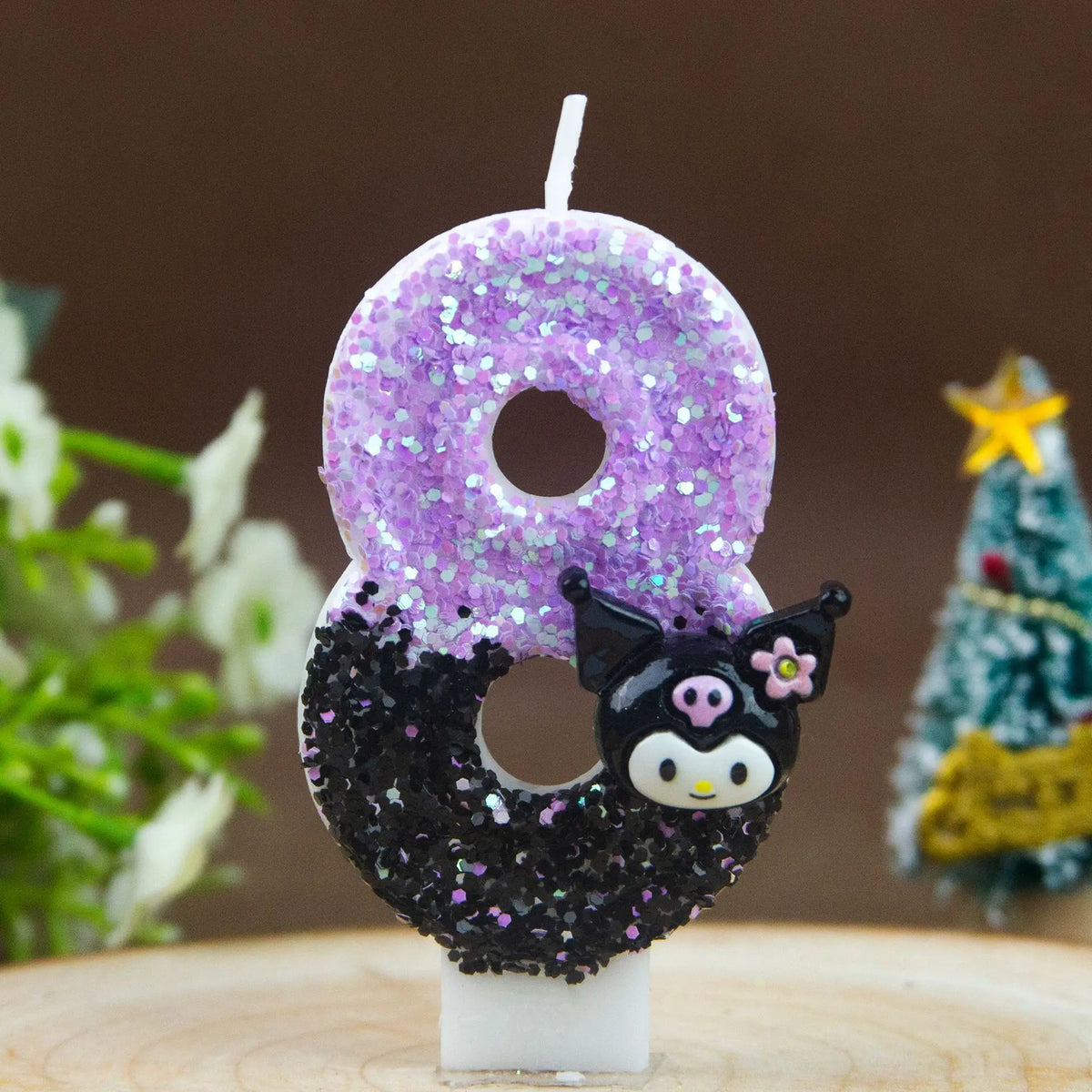 Kuromi Birthday Candles 0-9 Number Cartoon Cake Topper Birthday Cake Candles Qme 8