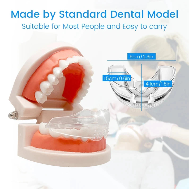 3-Stage Orthodontic Mouth Guard – Teeth Aligner & Night Guard Orthodontic Mouth Guard Qst