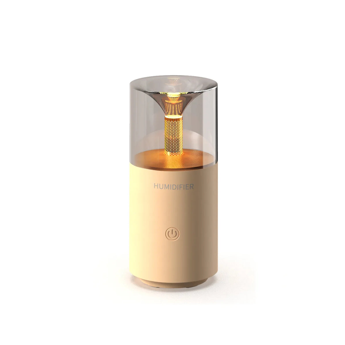 USB Car Humidifier with Aromatherapy & LED Light | Home Office USB Mist Humidifier Qst yellow
