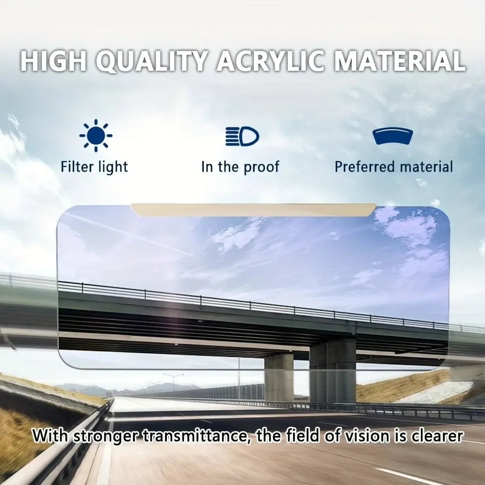 Adjustable Polarized Car Sun Visor Extension – Anti-UV & Glare Car Sun Visor Extension Qme