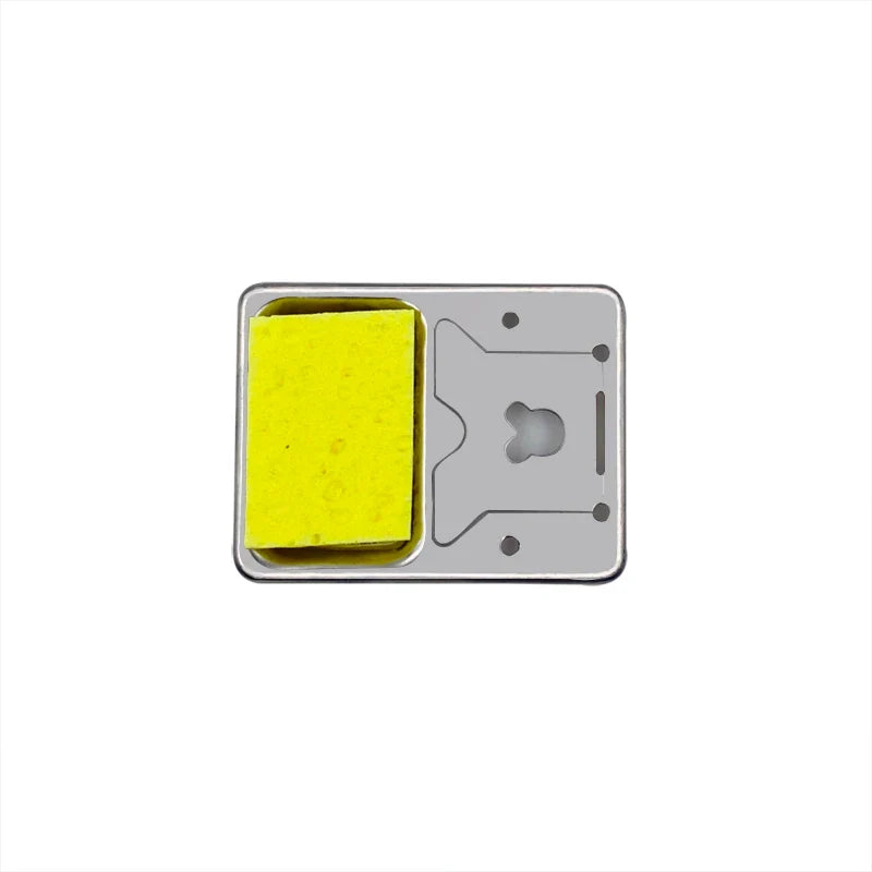 Soldering Iron Stand Holder with Cleaning Sponge Pads Soldering Iron Stand Qme