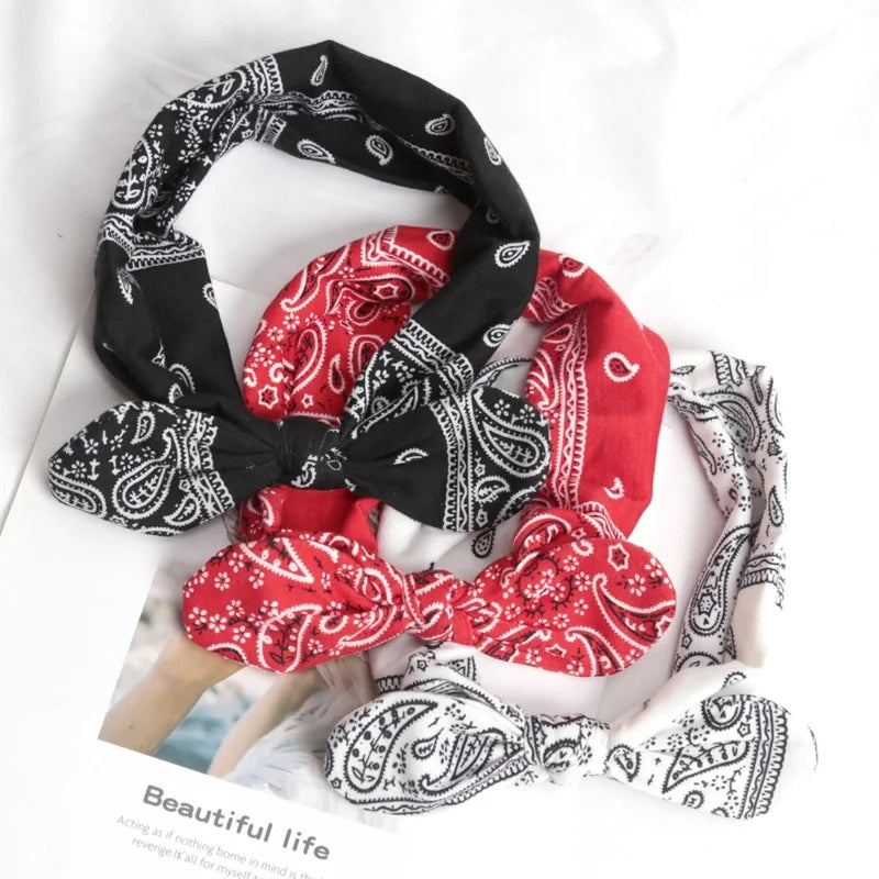 Women's Elastic Soft Vintage Headbands – Yoga & Workout Yoga Headband Qme