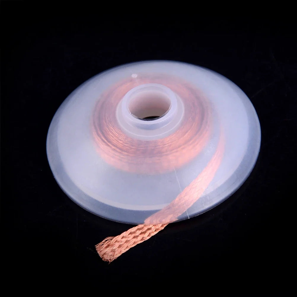Desoldering Braid Wick – Copper Solder Remover Wire 13 Sizes Desoldering Braid Wick Qme