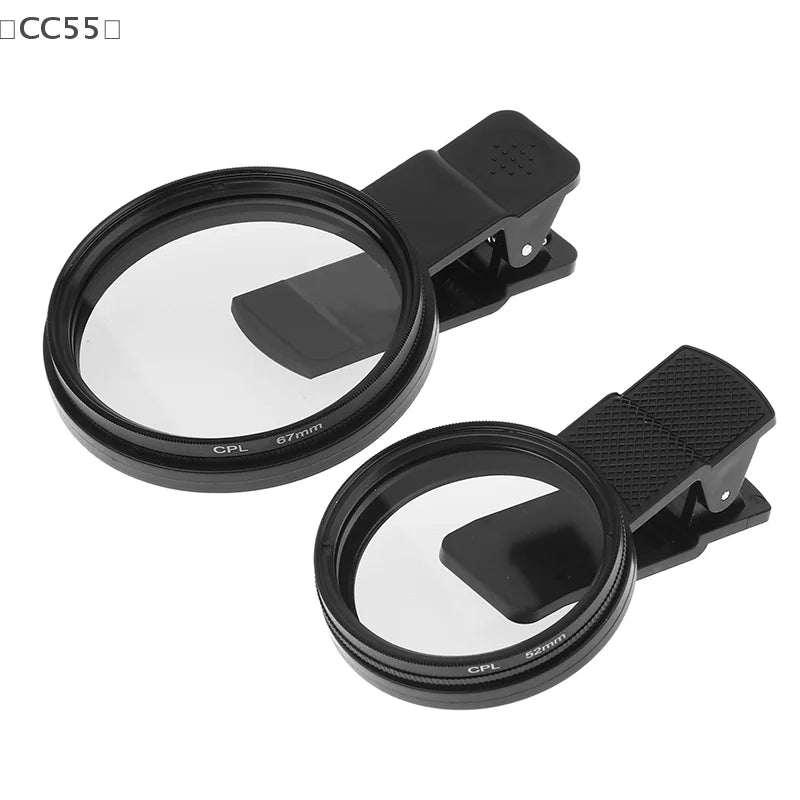CPL Polarizer Clip-On Lens Filter for Mobile Photography Phone Lens Filter Qst
