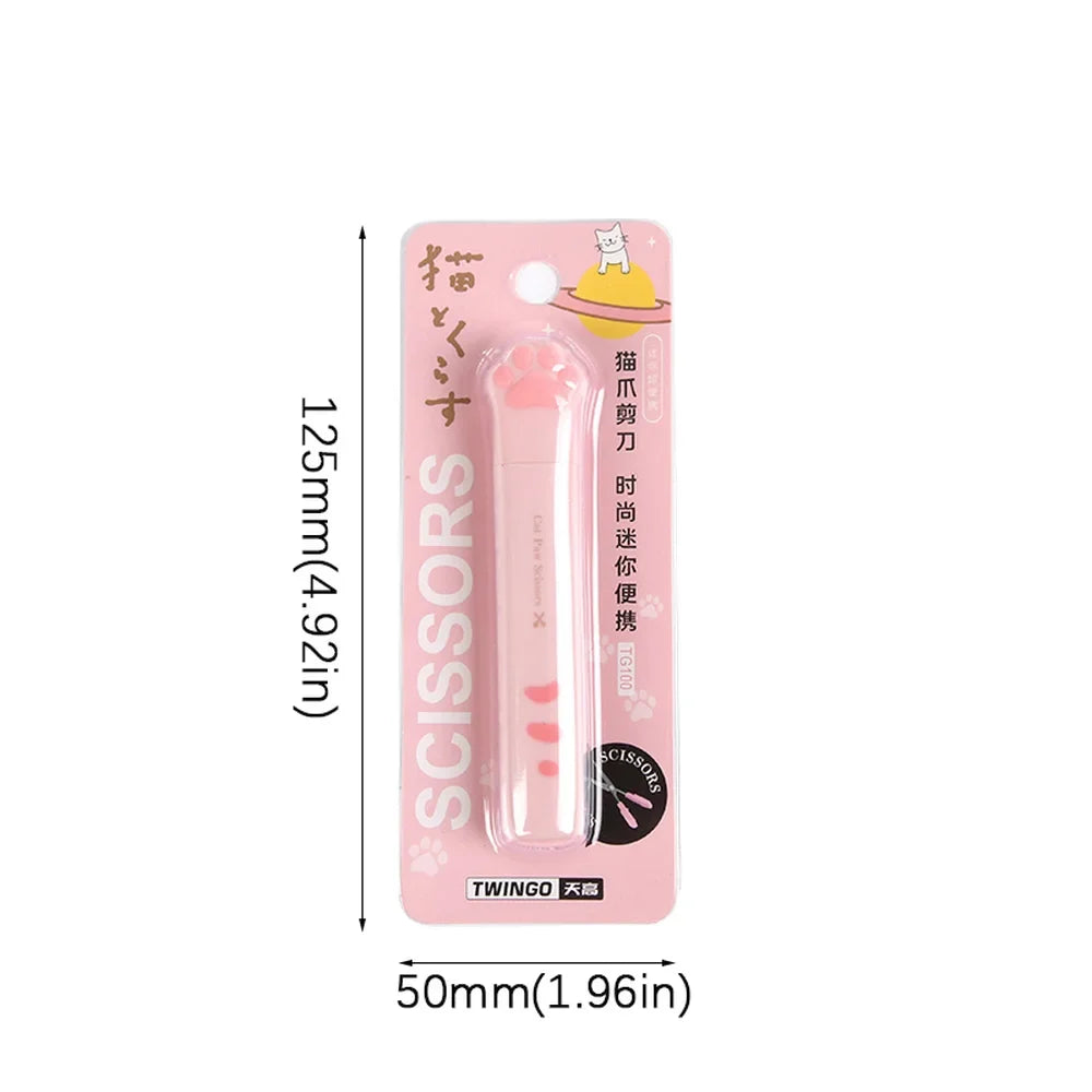 Stainless Steel Cat Paw Scissors – 4 Styles | Portable Craft Scissors Qme