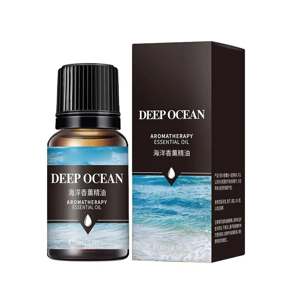 Water-Soluble Essential Oils for Aroma Diffuser & Humidifier 10ml Aromatherapy Essential Oil Qme Ocean
