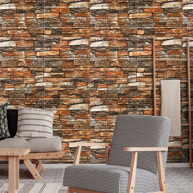 Self Adhesive Peel & Stick Wallpaper 70x100cm | 18 Designs Peel & Stick Wallpaper Qme