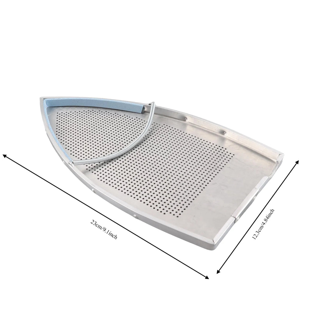 Aluminum Iron Plate Cover Shoe Ironing Protector 23x12cm Ironing Protector Cover Qme