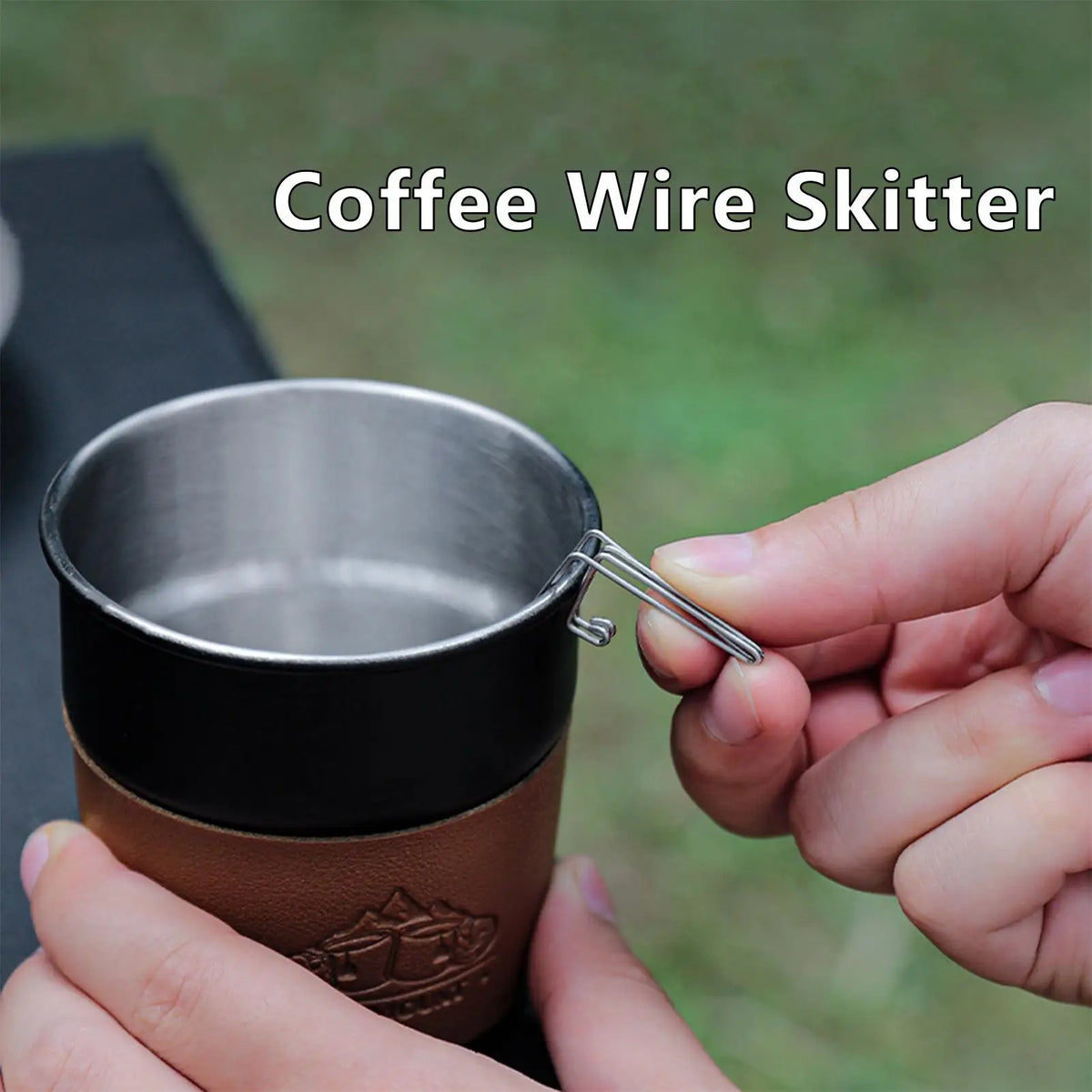 Stainless Steel Coffee Pour Spout – Portable Camping Hand Guide Coffee Pour Spout Qme Default Title