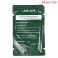 Vented Chest Seal – Emergency Trauma First Aid Dressing Trauma Chest Seal Qme 2no hole