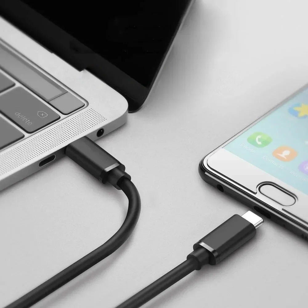 60W USB-C Fast Charging Cable PD 3.0 Quick Charge | 3m USB-C Charging Cable Qme