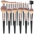 Professional 3-Piece Makeup Brush Set – Eyeshadow, Foundation & Concealer Makeup Brush Set Qme 20PCS China Mainland
