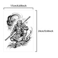 Sun Wukong Monkey King Temporary Tattoo Sticker – Herbal Juice Temporary Tattoo Sticker Qme HY-063