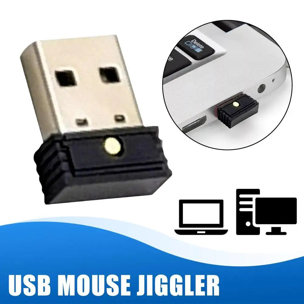 USB Automatic Mouse Jiggler – Undetectable Mouse Mover USB Mouse Jiggler Qme