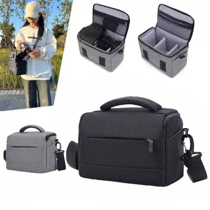 Lightweight Water-Resistant Camera Bag | Shockproof Padded Camera Bag Qme