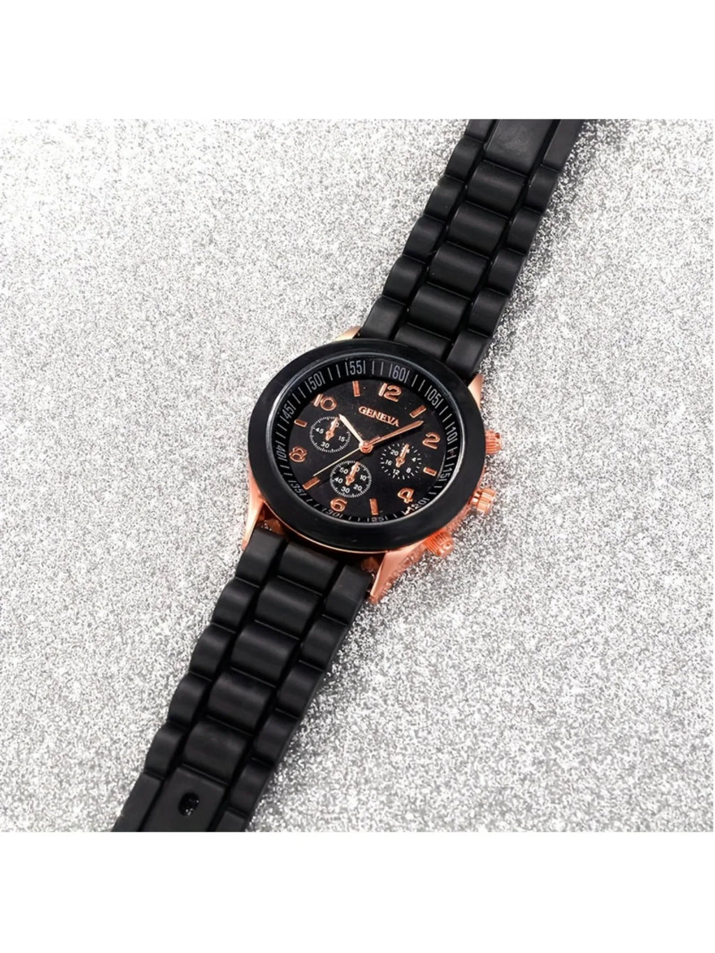 Candy-Colored Quartz Watch – Cute Soft Silicone Wristwatch Fashion Quartz Watch Qme