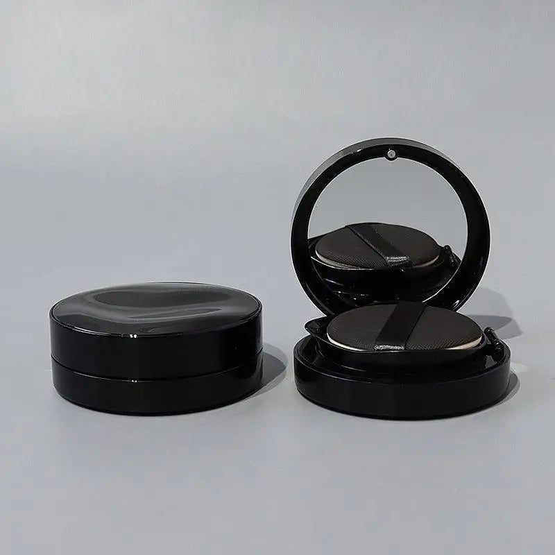 Empty Air Cushion Puff Box – BB Cream Makeup Case with Mirror Makeup Storage Case Qst