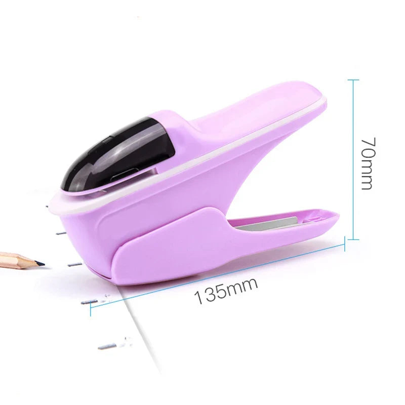 Stapleless Stapler – Binds Up to 8 Sheets | Home Office School Stapleless Stapler Qme
