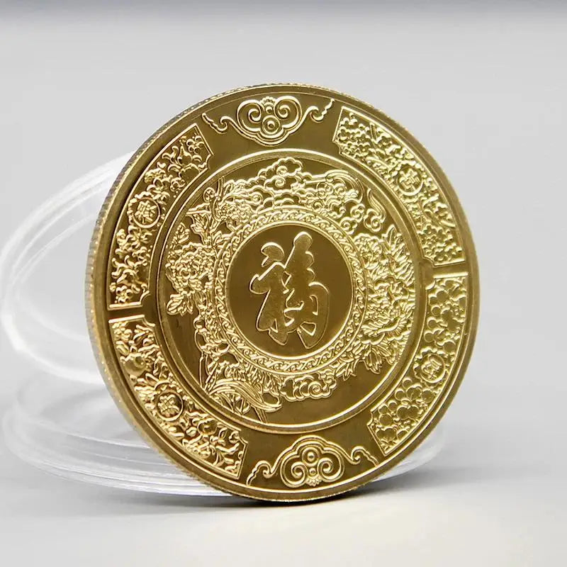 2026 Year of the Horse Chinese Zodiac Souvenir Coin Gift Souvenir Coin Qme