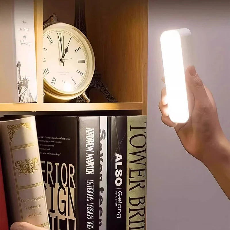 3-Color Wireless Magnetic Night Lamp – Eye-Friendly Light Wireless Night Lamp Qme