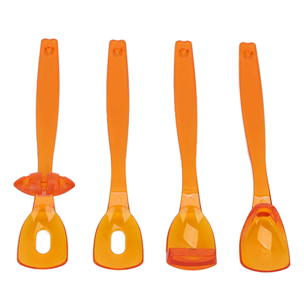 Portable Oral Tongue & Lip Muscle Exerciser Trainer – 4pcs Oral Muscle Trainer Qme