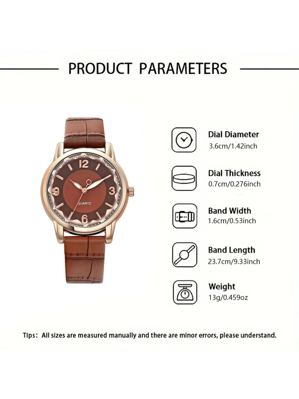 Women's Retro Square Dial Quartz Watch – Elegant Minimalist Women's Quartz Watch Qme