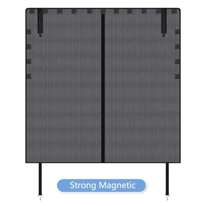 Magnetic Trunk Mesh Screen – SUV & RV Tailgate Mosquito Net Tailgate Mesh Screen Qme Strong magnetic