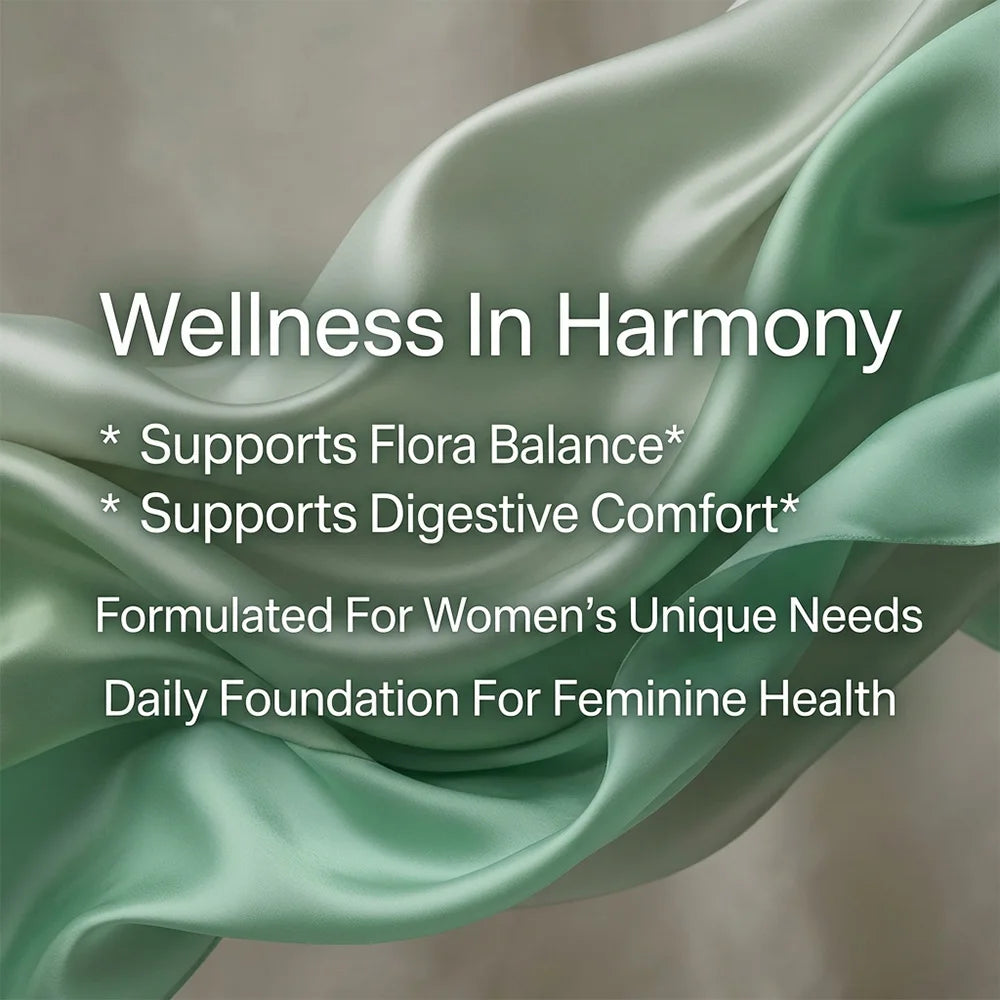Women's Pre+Probiotic Capsules – 50B CFU, Vitamin C & Cranberry Probiotic Supplement Qst