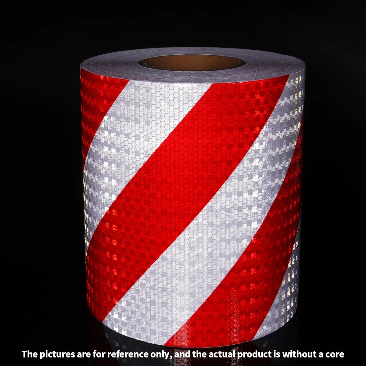 Reflective Safety Warning Tape – Self-Adhesive PVC Twill Reflective Safety Tape Qme width 20cm 10m