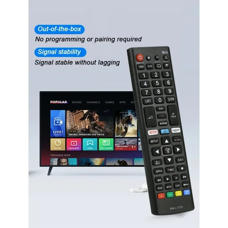 Universal Remote Control for LG TV – All Models, Netflix & Prime TV Remote Control Qme