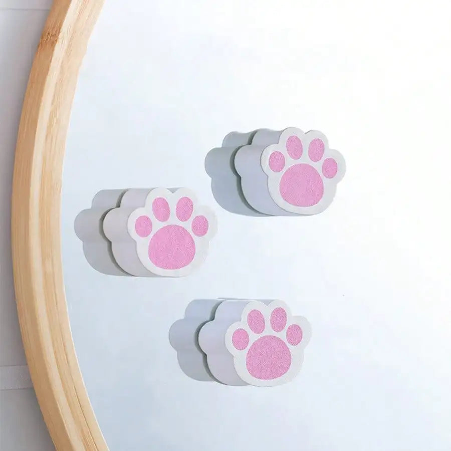 Pink Cat Claw Abrasive Cleaning Pad – Sink, Tub & Mirror Abrasive Cleaning Pad Qme