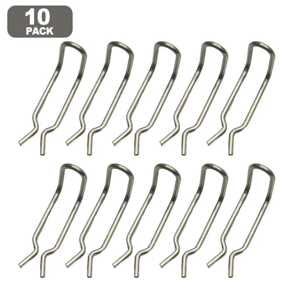 304 Stainless Steel Spring Clips for Kärcher Pressure Washer Hose Pressure Washer Clips Qme 10 PACK
