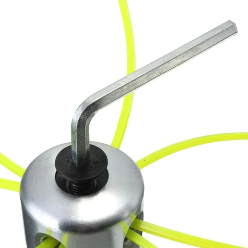 Universal Aluminum 4-Line Trimmer Head for Brush Cutter Trimmer Head Qme