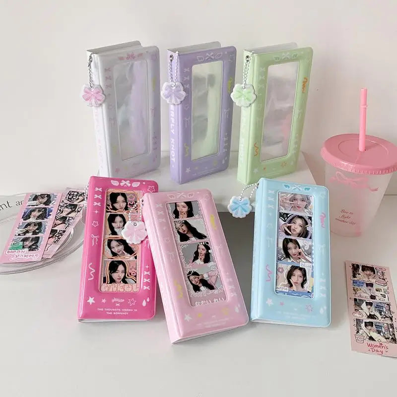 Photo Booth Strip Album 2x6 Inch | 20 Pages, 40 Photos Photo Strip Album Qme