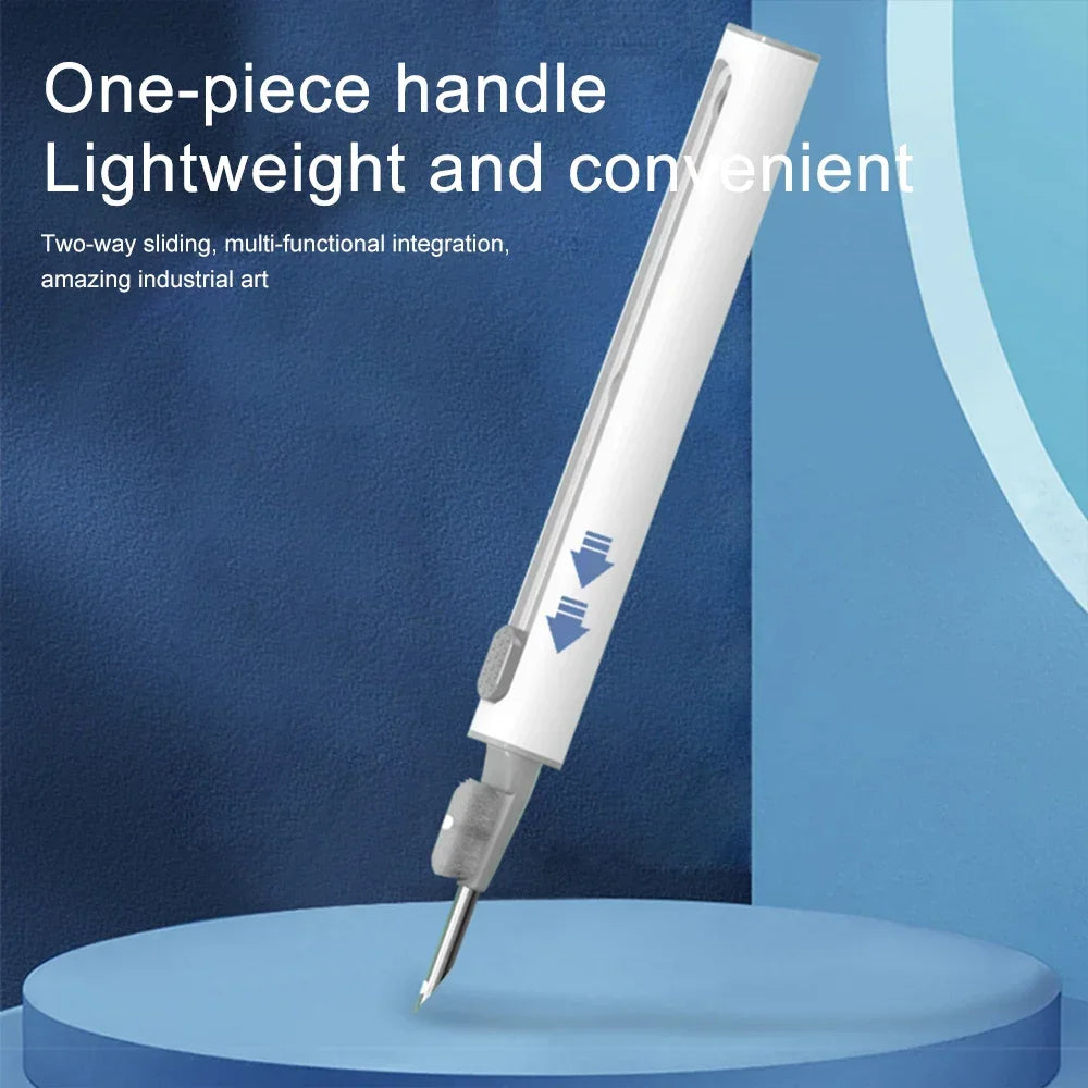 3-in-1 Earphone Cleaning Pen for AirPods & Wireless Earbuds Earphone Cleaning Tool Qst