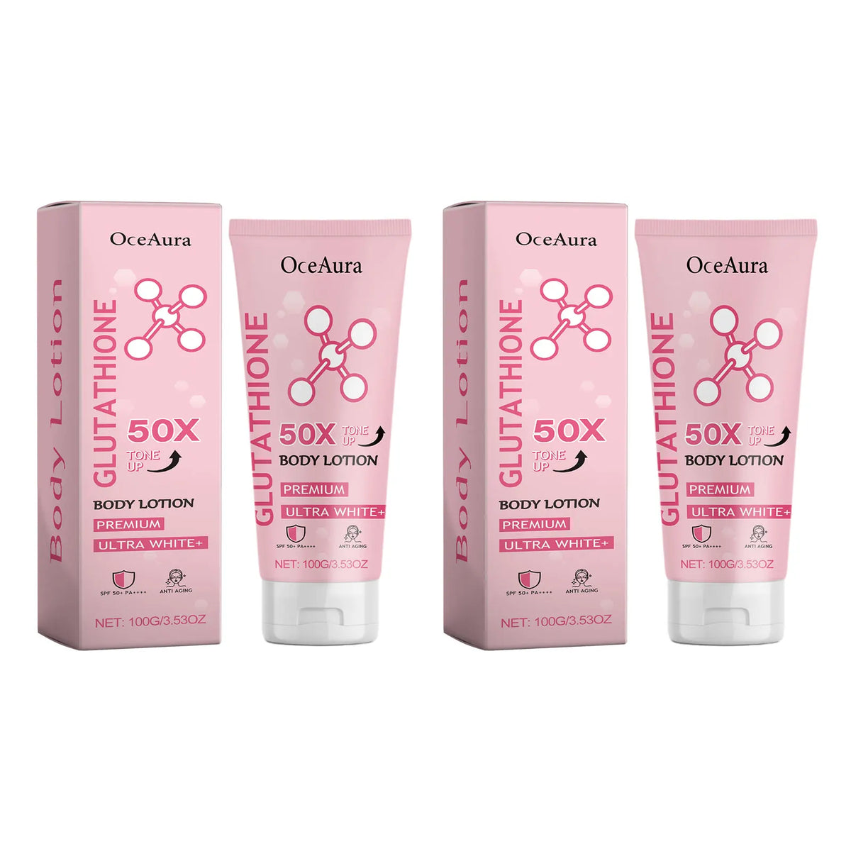 OceAura Brightening Body Lotion – Even Tone & Moisturizer Body Brightening Lotion Qst 200g boxed