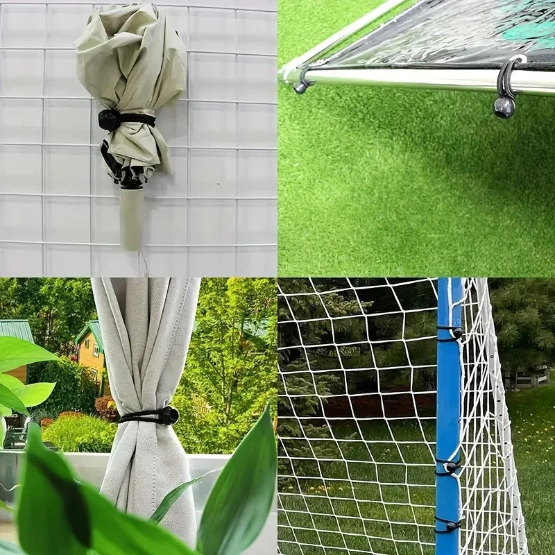 Heavy Duty Ball Bungee Cords for Tents, Gazebos & Camping Bungee Cord Set Qme
