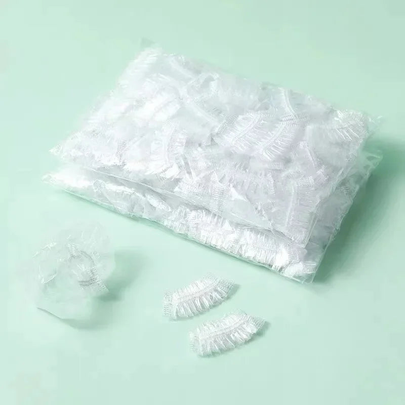 Disposable Waterproof Earmuffs – Shower, Bath & Hair Dyeing Disposable Ear Covers Qme