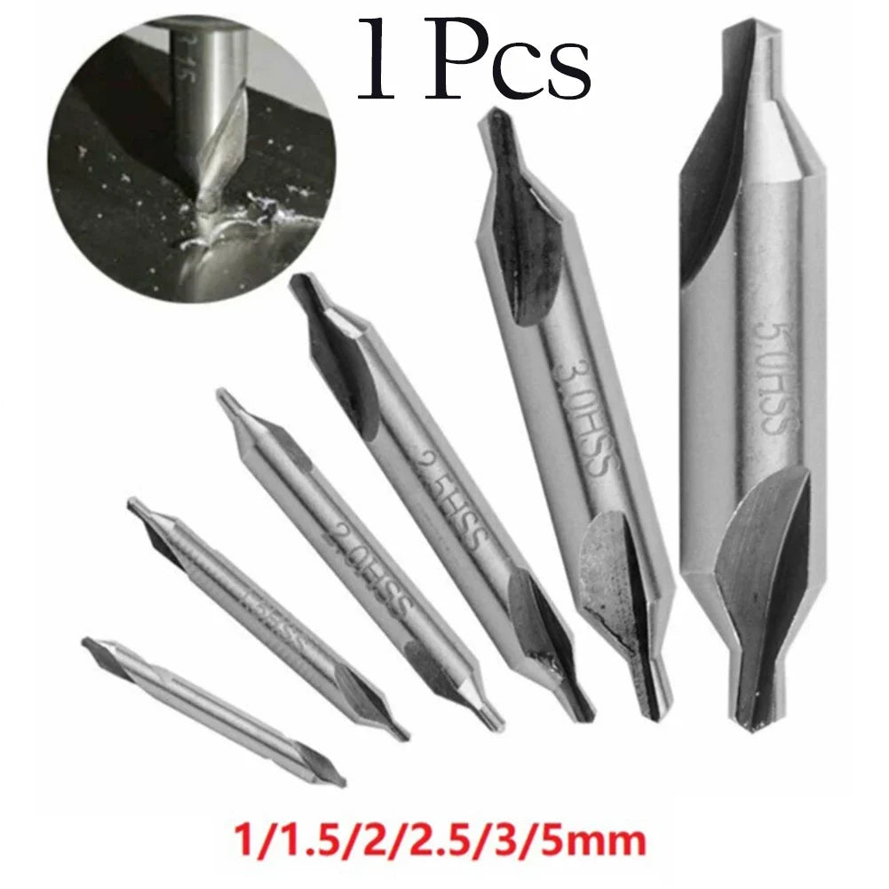 HSS Combined Center Drill 60° Countersink Bit for Metal Center Drill Bit Qme