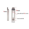CNC Wire EDM Stainless Steel Jig Holder M6 M8 M10 Clamp Tool EDM Jig Clamp Tool Qme A2
