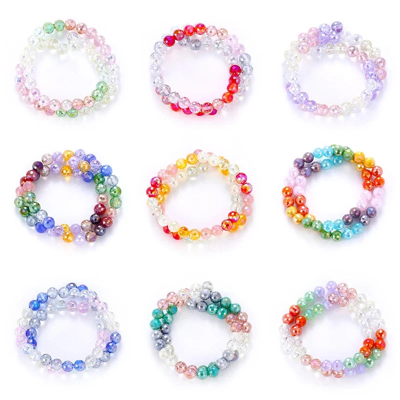Crystal Faceted Disco Ball Glass Beads for Jewelry Making Jewelry Making Beads Qme
