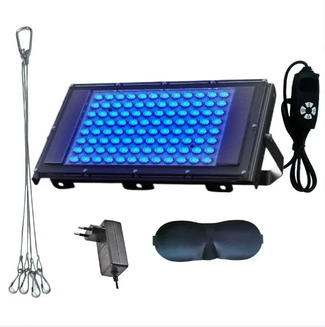 ZONGKUNG 50W UV Tanning Lamp Tripod Stand – 460nm 480nm Blue LED UV Tanning Lamp Qst Light board