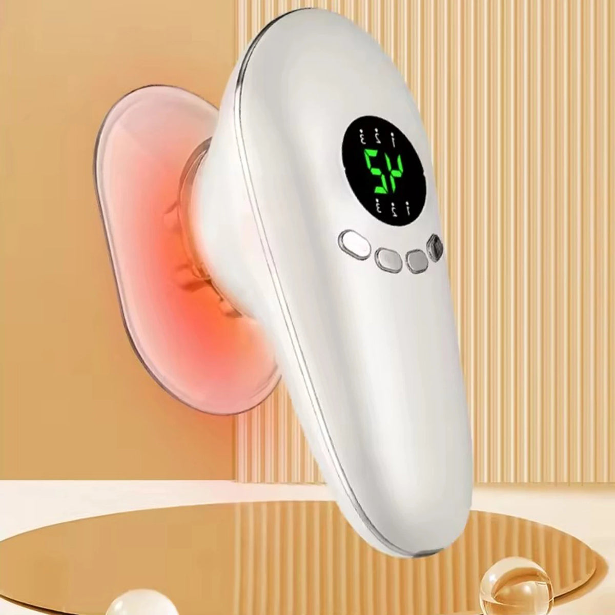 Vilnason Body Sculpting Massager – EMS, Suction & Red Light Body Sculpting Massager Qst