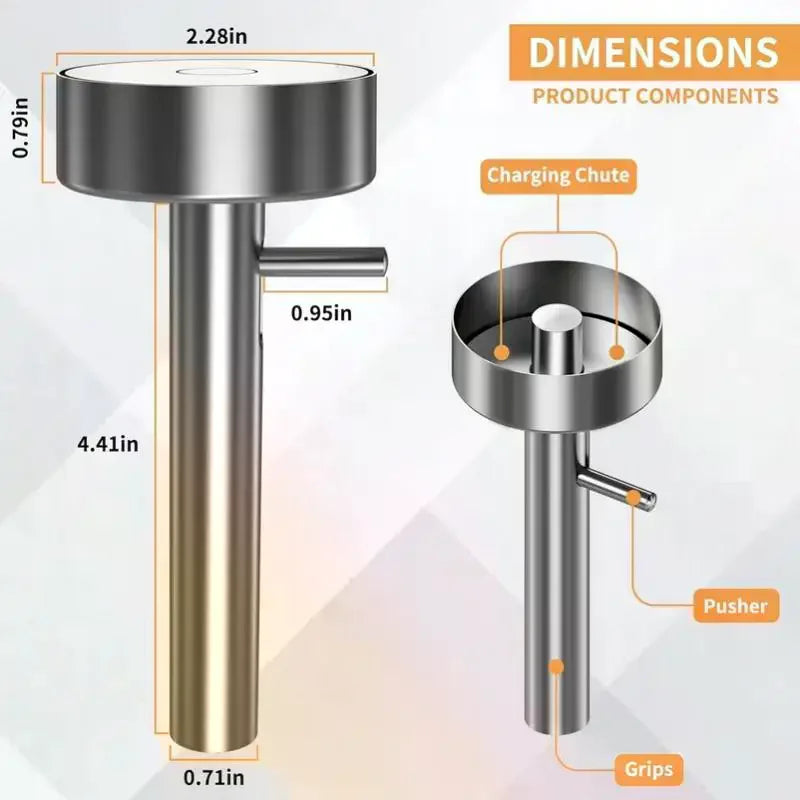 Stainless Steel Falafel Spoon with Hole | Non-Stick Meatball Maker Falafel Meatball Maker Qme