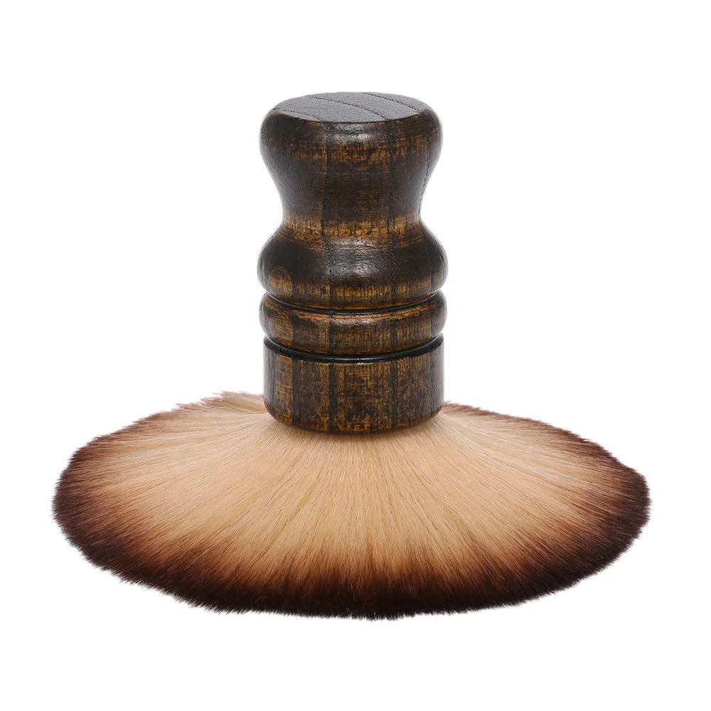 Soft Barber Neck Duster Brush – Nylon Hair Sweep Brush Barber Neck Brush Qst